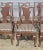 Statton Furniture Late 20th Century Set of 6 Statton Chippendale Solid Cherry Dining Chairs Old Towne Maryland Made For Sale - Image 4 of 11