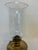 1950s Vintage Brass Hurricane Oil Lamps - A Pair For Sale - Image 5 of 6