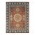 10x14 Jade Traditional Coral Geometric Medallion Hand Knotted Wool Carpet Rug For Sale