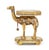 Afd Home Silvered & Giltwood Camel Form Side Table For Sale In New York - Image 6 of 8