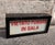 No Smoking in the Hall Sign, 1950s, in Very Good conditions. Designed 1950 to 1959