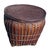 Antique, Circa 1900, Woven Bamboo Lidded Fishing, Rice and Grain Basket For Sale - Image 4 of 9