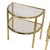 Hollywood Regency Side Tables in Chrome and Smoked Glass, 1970s, Set of 2 For Sale - Image 4 of 18
