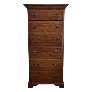 Vintage Lexington "The World of Bob Timberlake" Solid Cherry 6-Drawer Lingerie Chest For Sale