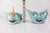 Original 1996 Signed Mark Switzer Studio Ceramics Sugar & Creamer Set For Sale - Image 16 of 17