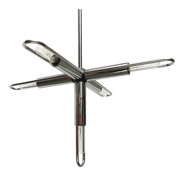 German Space Age Chandelier from Kinkeldey For Sale