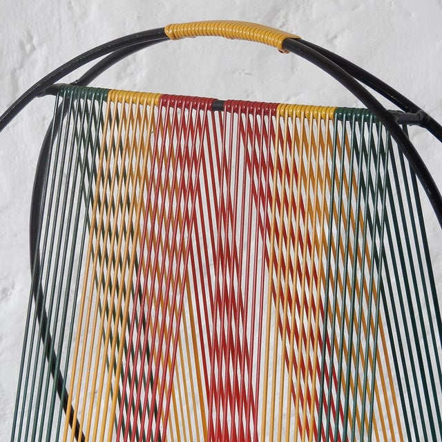 Mid-Century Modern Mid-Century Modern French Vinyl Record Stand, 1960 For Sale - Image 3 of 11