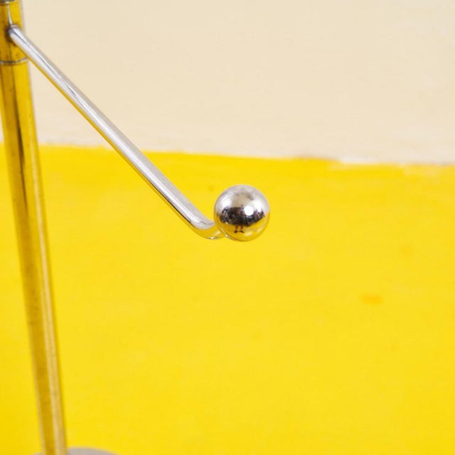 Chromed Metal Coat Hanger, 1970s For Sale - Image 4 of 6