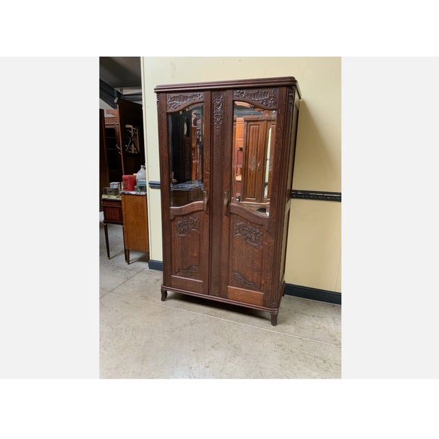 Historicist Linen Cupboard, 1930s For Sale - Image 6 of 11