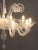 Italian Murano Clear Glass Ten Branch Chandelier For Sale - Image 3 of 13