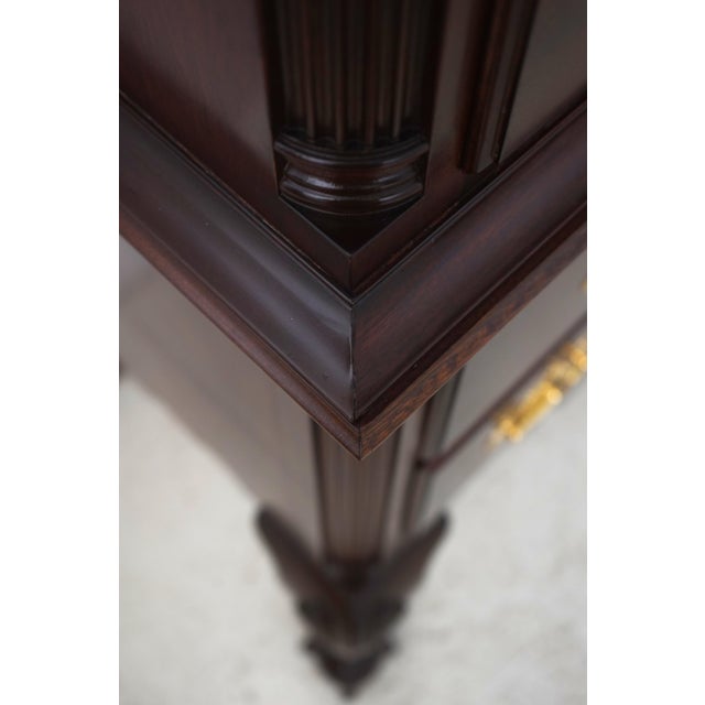 Henkel Harris Mahogany #1946 Highboy Chest For Sale - Image 11 of 18