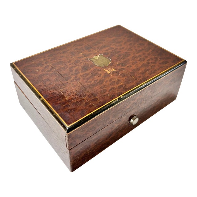 Vintage Reuge Sainte-Croix Swiss Music Box in Burl Wood Case, Working For Sale