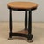 Early 20th Century French Art Deco Period Empire Style Round End Table With Birdseye Maple Top For Sale - Image 5 of 18