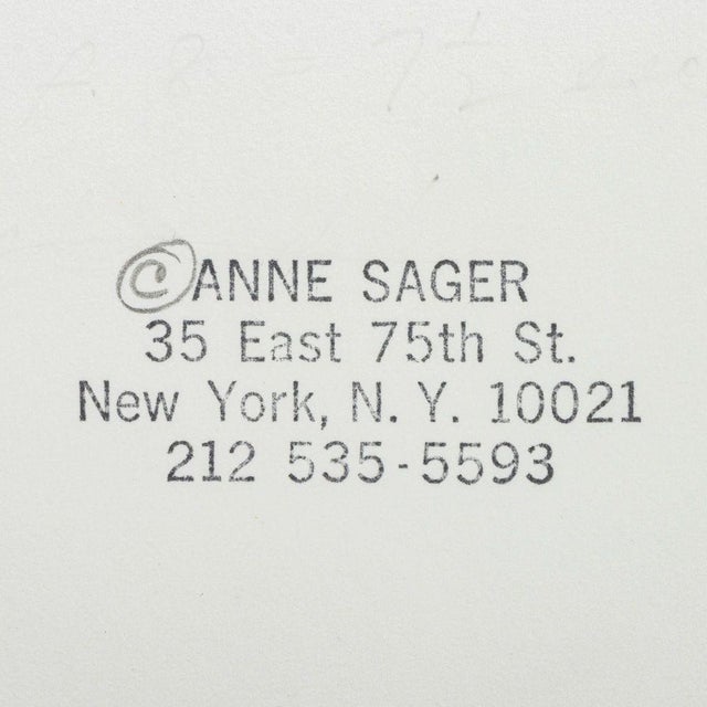 Anne Sager Portrait of John Opper Silver Print For Sale In New York - Image 6 of 6