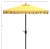 Contemporary Elegant 7.5 Square Umbrella - Yellow For Sale - Image 3 of 4
