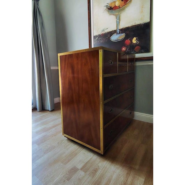 Wood 1990s Ralph Lauren Campaign Chest of Drawers For Sale - Image 7 of 16