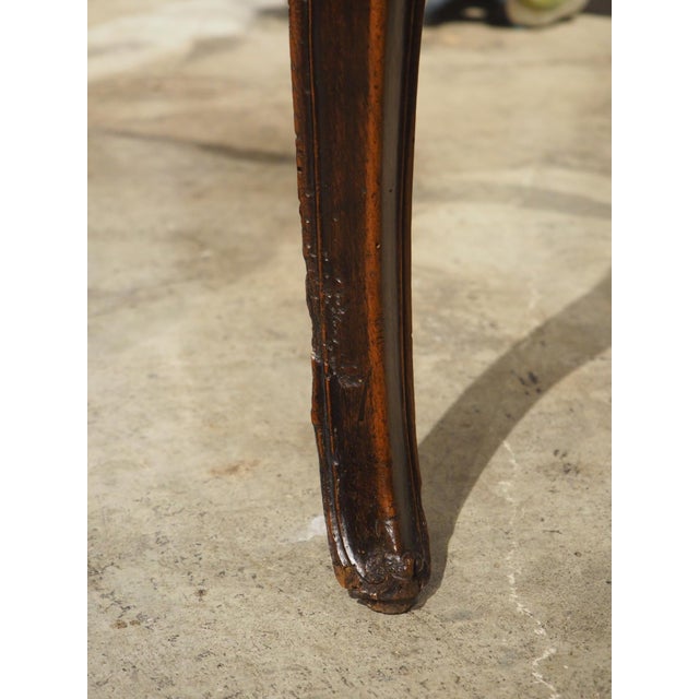 French Louis XV Walnut Wood Table a Jeux Game or Side Table, Circa 1750 For Sale - Image 10 of 18