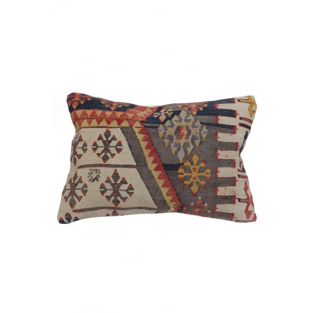 Decorative Kilim Pillow Cover For Sale - Image 4 of 4