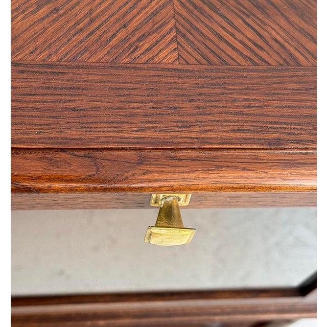 Brown Vintage Vienna Secession Bar Cabinet, 1920s For Sale - Image 8 of 9