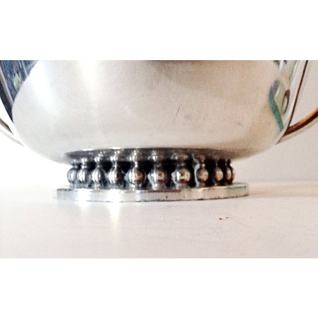 Silver Ice Bucket with Mercury Glass Liner Chairish