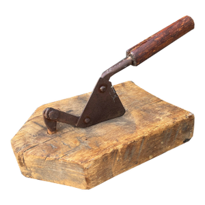 Early 1800s Tobacco Cutter / Kitchen Utensil
