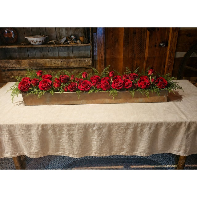 Late 19th Century 19th Century Hand-Fabricated Copper Processing Trough With Double Handles, 43" For Sale - Image 5 of 17