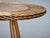 Gold Rattan and Beech Side Table from Jan Kalous, Czechoslovakia, 1970s For Sale - Image 8 of 10