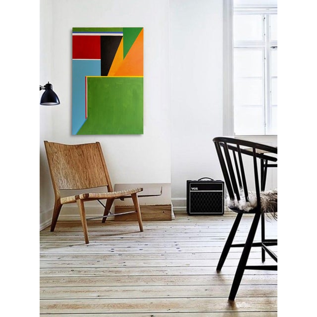 Study Three by P. L. Bradbury Painting in Acrylic on Canvas For Sale - Image 4 of 4