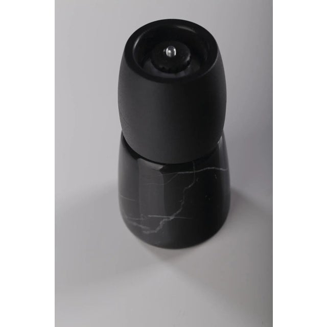 Penja Salt & Pepper Mills by Dario Martinelli for StoneLab Design, Set of 2 For Sale - Image 6 of 7