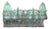 Antique Oxidized Copper Building Fragment Beaux-Arts Style Repousse For Sale