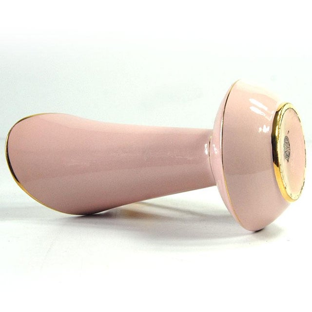 Pink Belgian Jug by R. Chevalier for Boch Freres, 1930s For Sale - Image 8 of 10