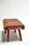 American Featured in The 2020 San Francisco Decorator Showcase — Early American Rustic Red Painted Wooden Small Tabouret Table or Pedestal For Sale - Image 3 of 8