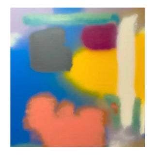 William Finlayson Jr. Acrylic Painting on wood Panel Titled “tbd" 56.75 x 58.75 2025 For Sale