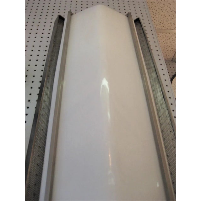 Mid-Century Modern Massive, Supersized, Very Large Pair of French Mid-Century Sconces, Mathieu Matégot For Sale - Image 3 of 13