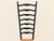 Wood 1960s High Back Chair, Italian , Chiavari Style, Buffa, Ponti Style, Cane, Black For Sale - Image 7 of 13