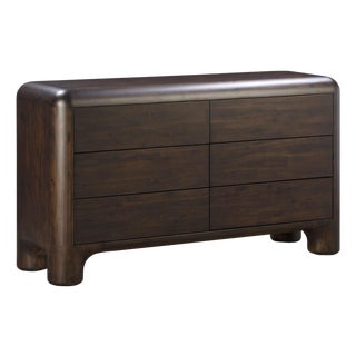 * New Dark Brown Contemporary Rawer Dresser For Sale