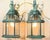 Elevate your entryway, patio, or hallway with this matching pair of small solid brass wall lanterns. Featuring a classic...