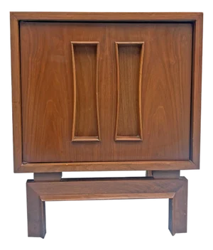 Vintage Mid Century Modern Night Stand or End Table in Danish Style