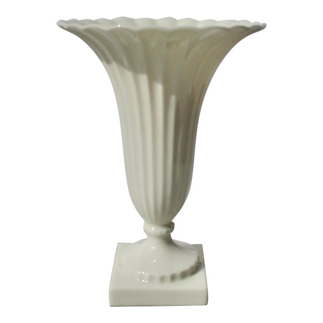 Lenox Fluted Vase Circa 60s For Sale