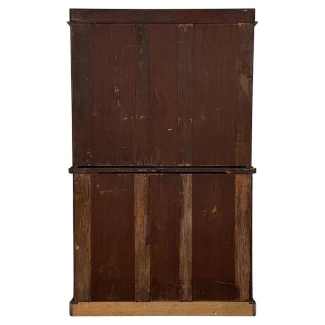 Antique Victorian Mahogany Bookcase, 1880 For Sale - Image 9 of 12