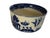 1910s Antique Buffalo Pottery Blue Willow Oatmeal Berry Bowl - Semi-Vitreous Made in Usa 1917 For Sale - Image 5 of 7