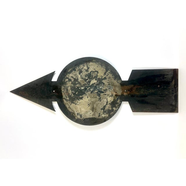 Antique German Military Road Sign, 1940s For Sale - Image 7 of 8