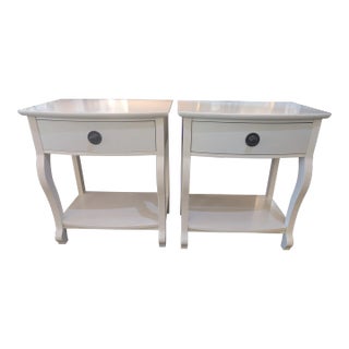Lacquered Pair - Lexington Tommy Bahama Side Tables or Nightstands For Sale