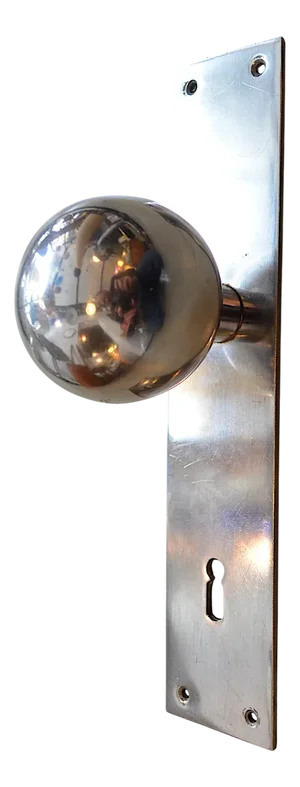 Vintage Art Deco Bauhaus Doorknob, 1920s