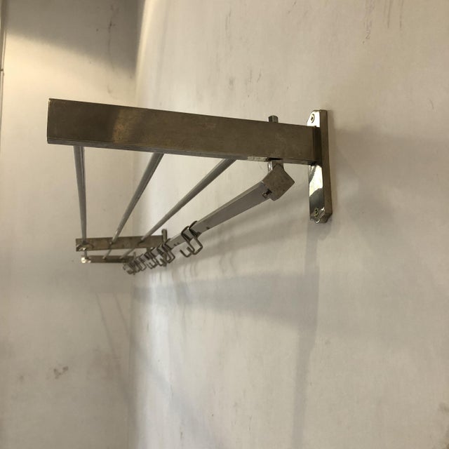 Wall-Mounted Coat Rack, France, 1930s For Sale - Image 6 of 8