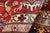 Textile Boho Chic Super Kazak Blue/Red Wool Rug - 8'9'' X 12'4'' For Sale - Image 7 of 10