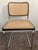 Mid-Century Modern 1988 Thonet Classic Breuer Side Chairs – Natural Cane, 410 Black Enamel – Pair For Sale - Image 3 of 18