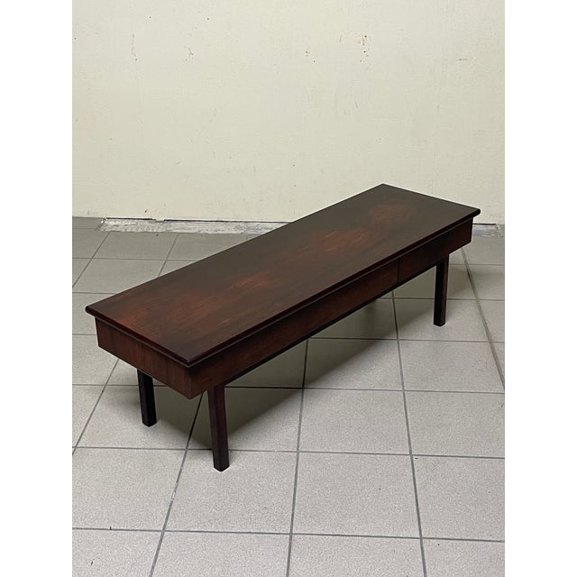 Low Table with Three Integrated Drawers, 1960s For Sale - Image 11 of 18