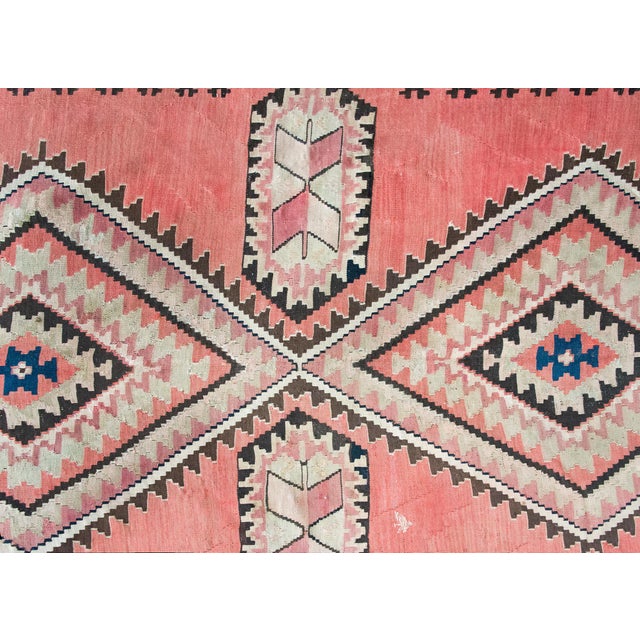 Early 20th Century Turkish Konya Kilim Rug For Sale - Image 11 of 17