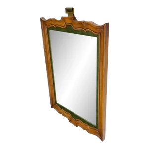 Grossfeld House Figural Carved Frame Wall Mirror